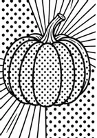 Voorbeeld - Kleurplaten pompoenen „Halloween“ - Pagina 2
