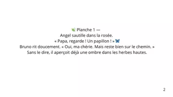 Aperçu - Autre type de ressources - angel et le voyage des mille pas - Page 1