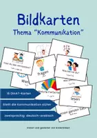 Vorschau - Bildkarten - DaZ-Bildkarten "Kommunikation" (Sprachen-Kombo Paket) - Deckblatt