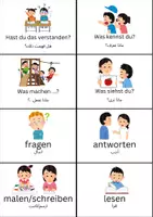 Vorschau - Bildkarten - DaZ-Bildkarten "Kommunikation" (Sprachen-Kombo Paket) - Seite 3