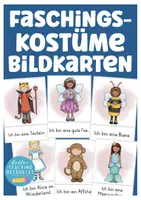 anteprima - Flashcard - Tedesco Deutsch lernen carte illustrate costumi di Carnevale / Fasching - Pagina di copertina