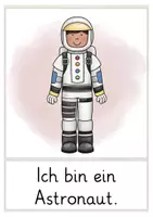 anteprima - Flashcard - Tedesco Deutsch lernen carte illustrate costumi di Carnevale / Fasching - Pagina 3