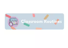Προεπισκόπηση - Διαδραστικό υλικό - Classroom Routines - Wall Decoration - Σελίδα 1
