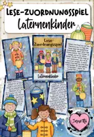 Vorschau - Spiele - Sankt Martin | Lese-Zuordnungsspiel - Deckblatt