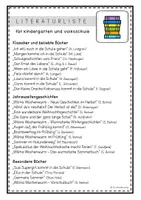 Vorschau - Anderer Materialtyp - Literaturliste für Kindergarten & Volksschule (Freebie) - Seite 2