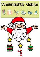 Vorschau - Stundenentwürfe - Kunst Weihnachten Mobile Basteln als Fensterdeko (Klasse 1, 2, 3, 4, 5) - Seite 2