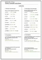Vorschau - Arbeitsblätter - Mathe-Übung: Zeitmaße umrechnen (mit Merkblatt) - Seite 1