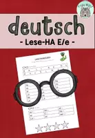 Vorschau - Arbeitsblätter - Lese-Hausaufgabe Ä/ä (passend zu TINTO) - Seite 1