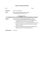 Vorschau - Test - Klausur Attische Polis: "Gleichberechtigung unter Bürgern?" (Erörterung einer historischen Darstellung; inkl. EWH) - Deckblatt