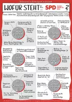 Vorschau - Poster - Wahlprogramm SPD, Bundestagswahl, #demokratiestärken - Seite 1