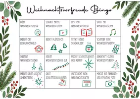Vorschau - Arbeitsblätter - Christmas Bingo Game - Adventszeit im Unterricht und zu Hause - Seite 1