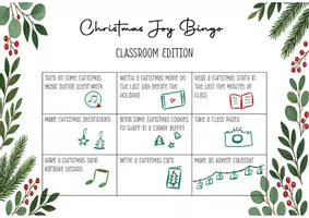 Vorschau - Arbeitsblätter - Christmas Bingo Game - Adventszeit im Unterricht und zu Hause - Seite 2