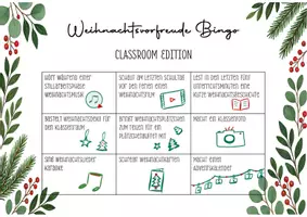 Vorschau - Arbeitsblätter - Christmas Bingo Game - Adventszeit im Unterricht und zu Hause - Seite 3
