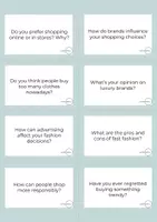 Vista previa - Hojas de trabajo - Conversation Questions - Fashion and Trends - página 2