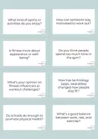 Vista previa - Hojas de trabajo - Conversation Questions - Food, Health and Lifestyle - página 3