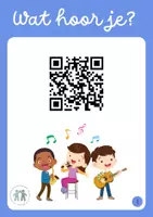 Voorbeeld - Audio spel QR code muziek - Voorblad