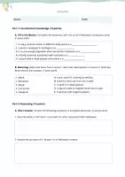 Vista previa - Refuerzo / NEE / Materiales de apoyo - English exam about Halloween vocabulary - página 2
