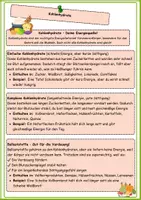 Vorschau - Arbeitsblätter - Überblick Nährstoffe - Seite 1