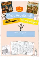 Vorschau - Stationenlernen - Arbeitsheft: Halloween christlich erklärt - mit Lösung - Seite 1
