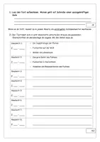 Vorschau - Stundenentwürfe - Probearbeit: "Der Rotfuchs" - Sachtext erschließen und Informationstext schreiben - Seite 3