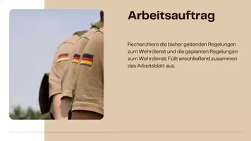 Vorschau - Stundenentwürfe - Wehrpflicht Planspiel | Teil 2: Regelungen - Seite 3