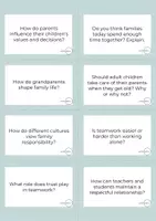 Vista previa - Hojas de trabajo - Conversation Questions - Relationships - página 3