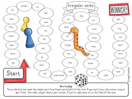 Vorschau - Spiele - Board game Irregular Verbs - Simple Past (Kl. 5/6) - Seite 1