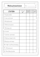 Vorschau - Unterrichtsreihen - Weihnachtswerkstatt Klasse 2 Deutsch, Mathe, Kunst - Seite 2