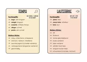 Vorschau - Arbeitsblätter - Musik beschreiben in einfacher Sprache - Seite 2