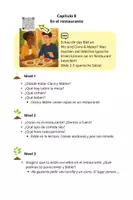 Vorschau - Arbeitsblätter - Spanisch Arbeitsblätter: En el restaurante / La comida y bebida (Hör- & Lesetext, 3-fach differenziert) - Seite 2