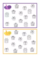 Voorbeeld - thema Sinterklaas - optellen en aftrekken tot 10 - Pagina 2