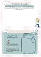 Vista previa - Refuerzo / NEE / Materiales de apoyo - Diario de emociones, gratitud y pensamientos positivos - página 1