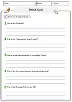 Vorschau - Arbeitsblätter - Ökodesign Umwelt Lesetext mit Richtig Falsch Multiple Choice und Offenen Fragen - Seite 3