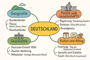 Vorschau - Arbeitsblätter - Lernposter + Arbeitsblatt zum Thema "Deutschland" + Onlineübung & MP3 + Mindmap + Infografik - Seite 3