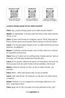 Vorschau - Arbeitsblätter - Spanisch Arbeitsblätter: Los medios digitales / Digitale Medien (Hör- & Lesetext, 3-fach differenziert) - Seite 3