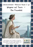 Vorschau - Arbeitsblätter - Weimarer Klassik 2 go: Iphigenie auf Tauris - Frauenbild - Deckblatt