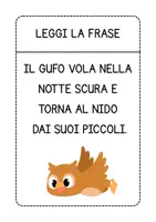 anteprima - Testo - Brevi letture in stampatello maiuscolo - Pagina 1