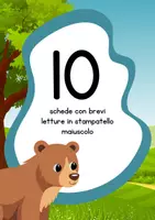 anteprima - Testo - Brevi letture in stampatello maiuscolo - Pagina di copertina