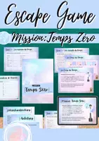 Vorschau - Stundenentwürfe - Escape Game: Mission- Temps Zéro (1-100) - Deckblatt