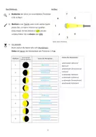 Vorschau - Arbeitsblätter - Mondphasen - Warum sieht der Mond immer anders aus? - Seite 2