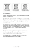 Vorschau - Arbeitsblätter - Spanisch Arbeitsblätter: La Semana Santa / Ostern (Hör- & Lesetext, 3-fach differenziert) - Seite 3