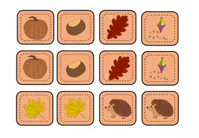 Vorschau - Fördermaterial/Inklusion - Gruppenfindungskarten Herbst - Seite 2