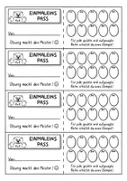 Vorschau - Mal- und Bastelvorlagen - FREEBIE Einmaleins Pass, EISBÄREN-Klasse, Reihen 1–10 - Seite 3