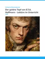 Vorschau - Unterrichtsreihen - Sparpaket: Der goldne Topf von E.T.A. Hoffmann – Unterrichtsreihe & Deutsch Klausur SEK II - Seite 1