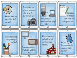 Vorschau - Stationenlernen - Social Media, Mobile Phones & The Internet - 50+ Stop and Swap Cards - Seite 2