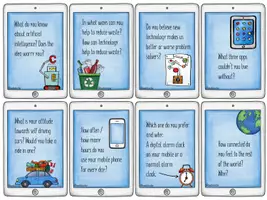 Vorschau - Stationenlernen - Social Media, Mobile Phones & The Internet - 50+ Stop and Swap Cards - Seite 3
