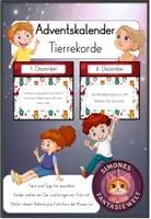 Vorschau - Mal- und Bastelvorlagen - Materialpaket: Adventskalender - Seite 1