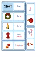 Vorschau - Spiele - Winter Domino - Wörter lesen - Leseverständnis - Seite 1