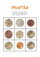 Voorbeeld - Munten bingo - Pagina 1