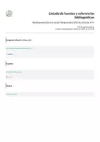 Vista previa - Refuerzo / NEE / Materiales de apoyo - PROGRAMACIÓN O PLAN DE TRABAJO DE PEDAGOGÍA TERAPÉUTICA - página 1
